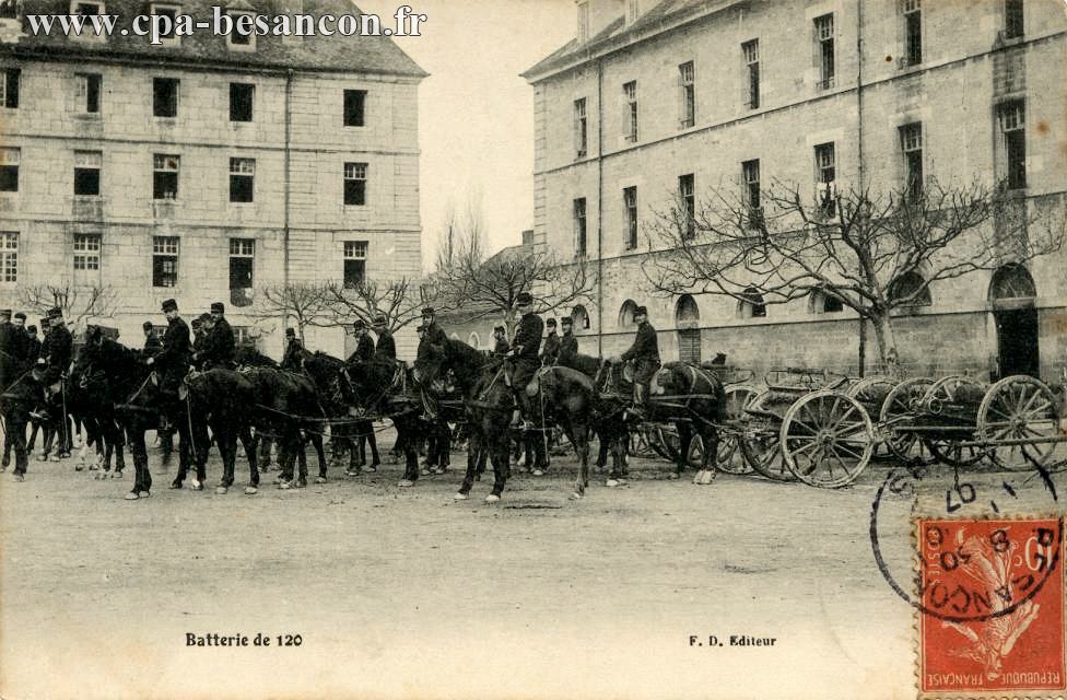 670 - BESANÇON - Le Fort Beauregard et la Gare de la Mouillère